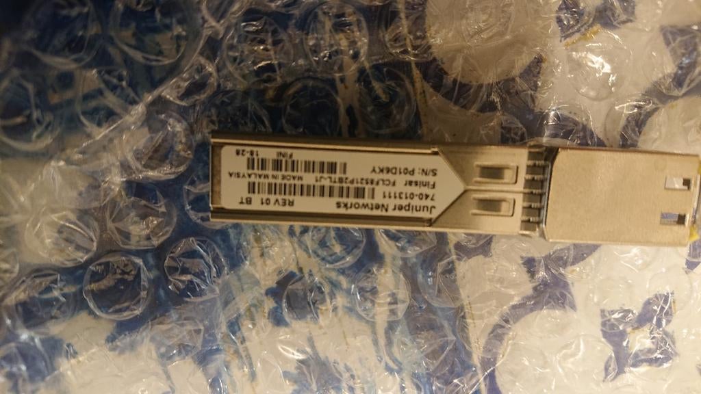 19 stuks Juniper Networks 1 Gb ethernetmodules, Ophalen of Verzenden, Zo goed als nieuw