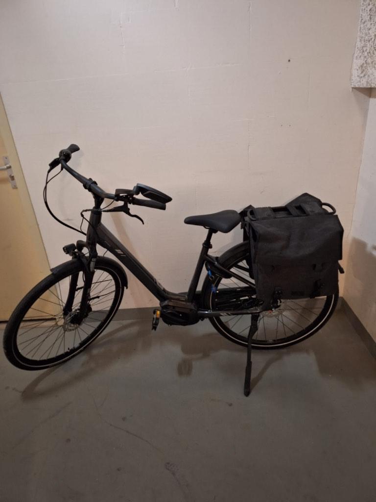 E bike, Fietsen en Brommers, Elektrische fietsen, Zo goed als nieuw, Giant, 47 tot 51 cm, 50 km per accu of meer, Ophalen