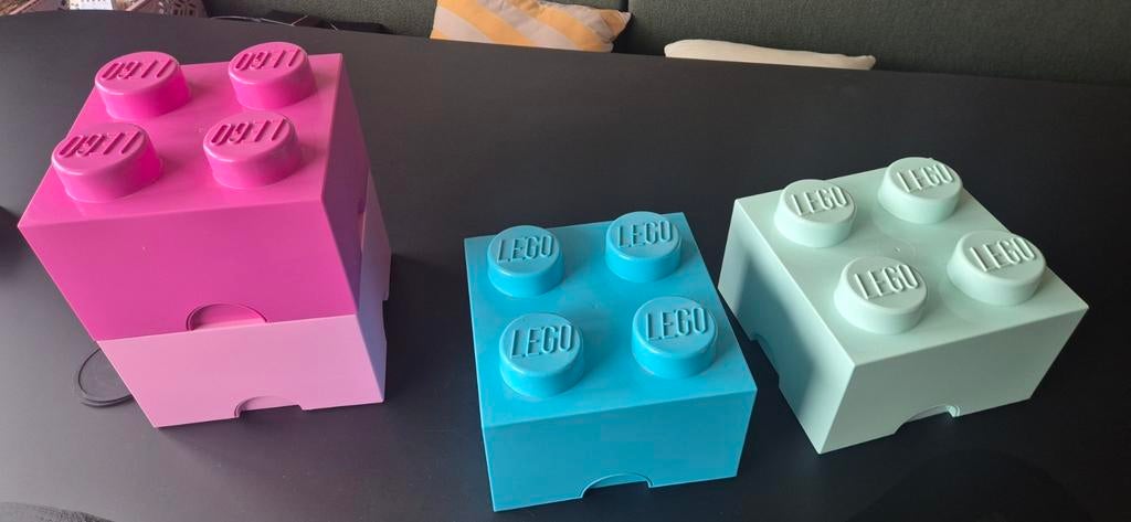 Lego bricks opberboxen, Ophalen, Zo goed als nieuw