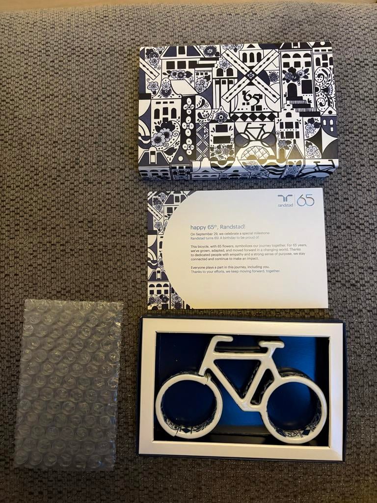 Marcel Wanders Randstad fietsje, Ophalen, Gebruikt