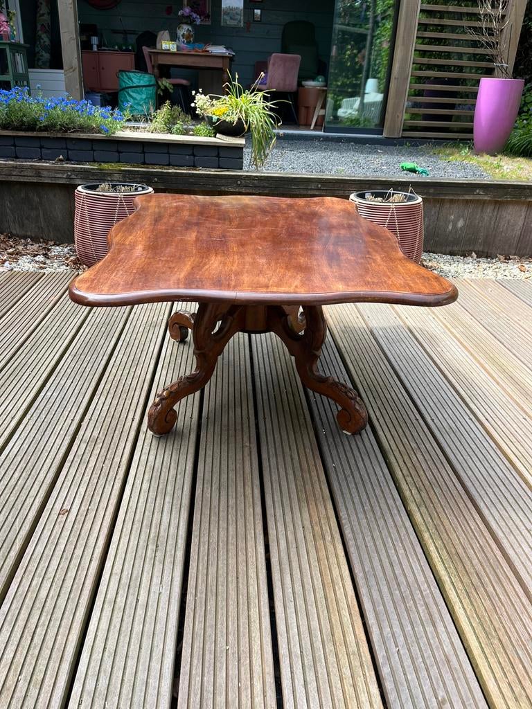 Salontafel queen ann stijl antiek, Antiek en Kunst, Ophalen