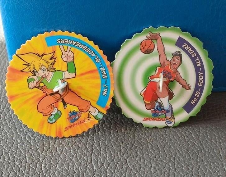 2 Flippo's: Max Bladebreakers & Eddy All Starz, Verzamelen, Ophalen of Verzenden, Losse flippo's