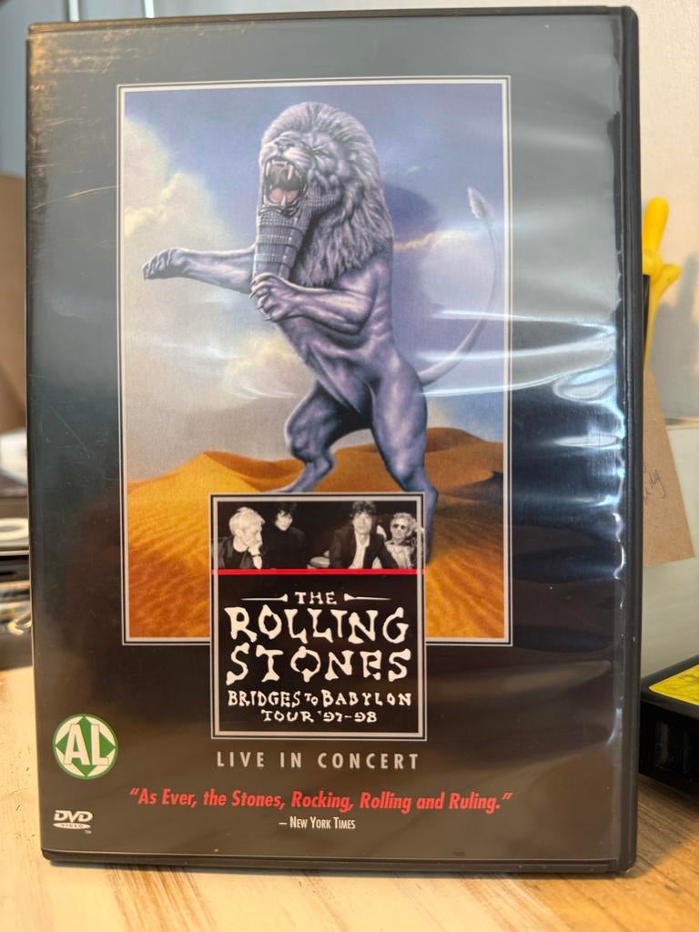 The Rolling Stones Bridges to Babylon Tour '97-'98 DVD, Alle leeftijden, Ophalen of Verzenden, Gebruikt, Muziek en Concerten