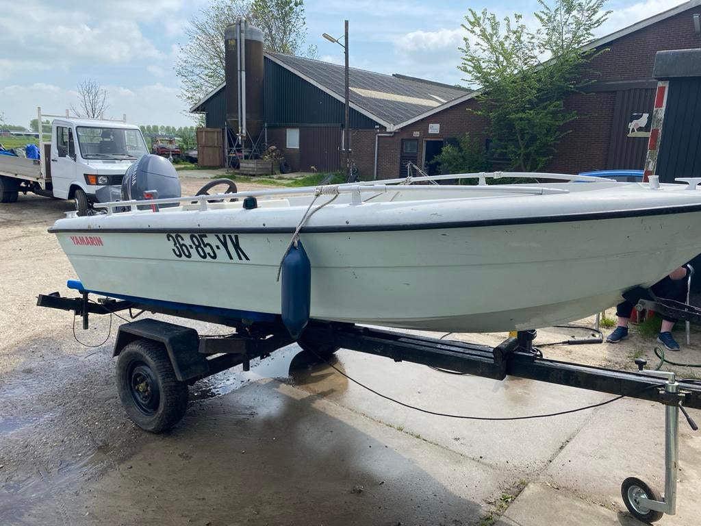 Yamarin Big Fish 415 zonder motor te koop, Watersport en Boten, 10 tot 30 pk, Ophalen of Verzenden, Zo goed als nieuw, Tot 6 meter