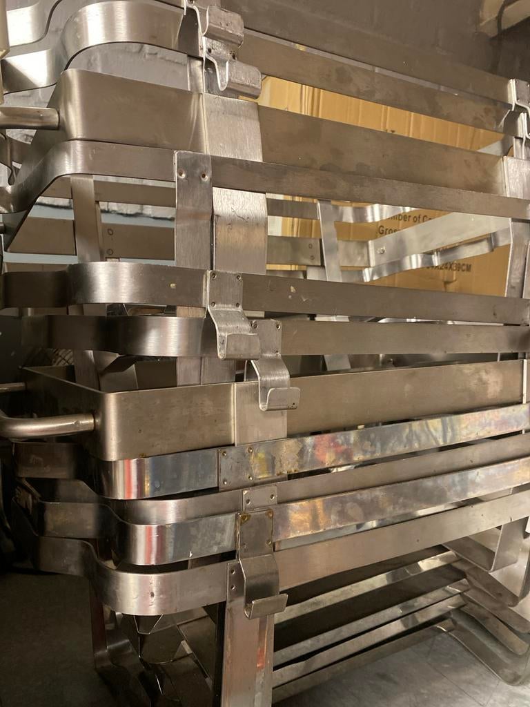 Diverse sets chafing dishes compleet per stuk te koop, Ophalen of Verzenden, Gebruikt