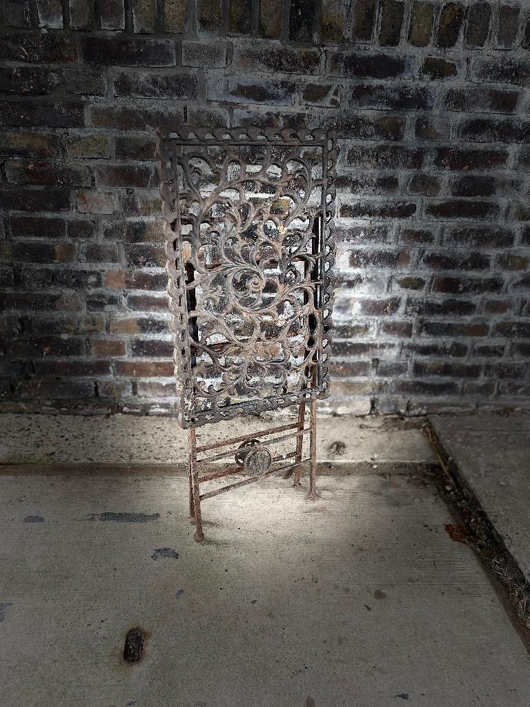 gietijzeren plantentafel bijzettafel inklapbaar, Antiek en Kunst, Ophalen