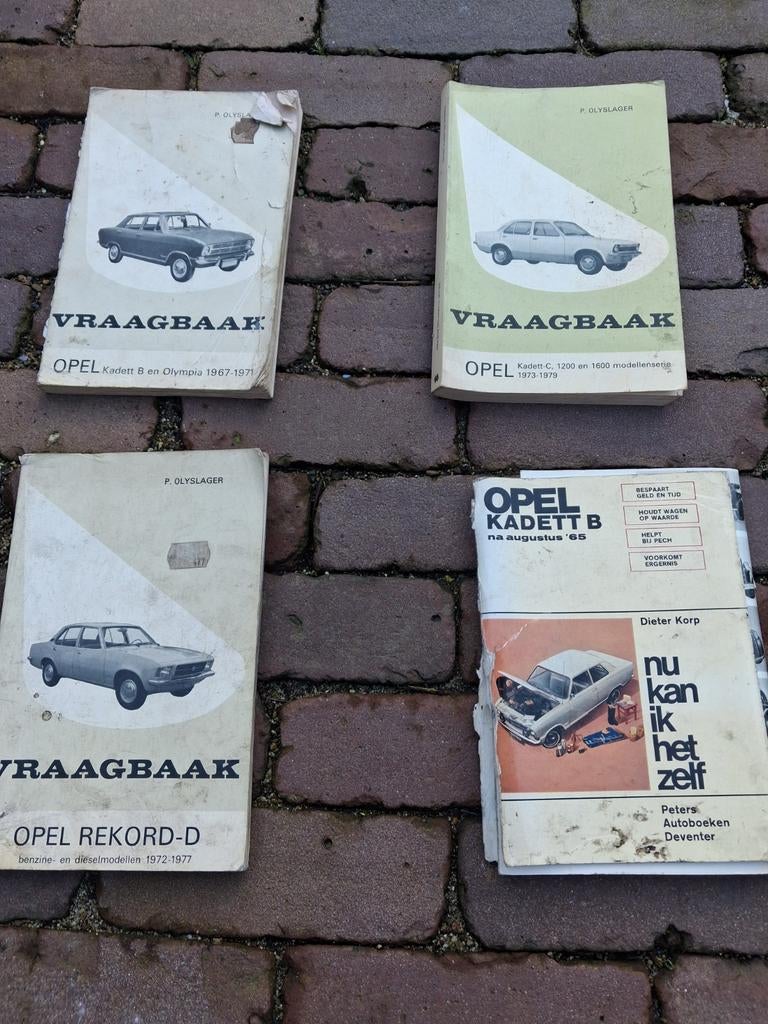 Opel vraagbaken kadett en rekord, Ophalen