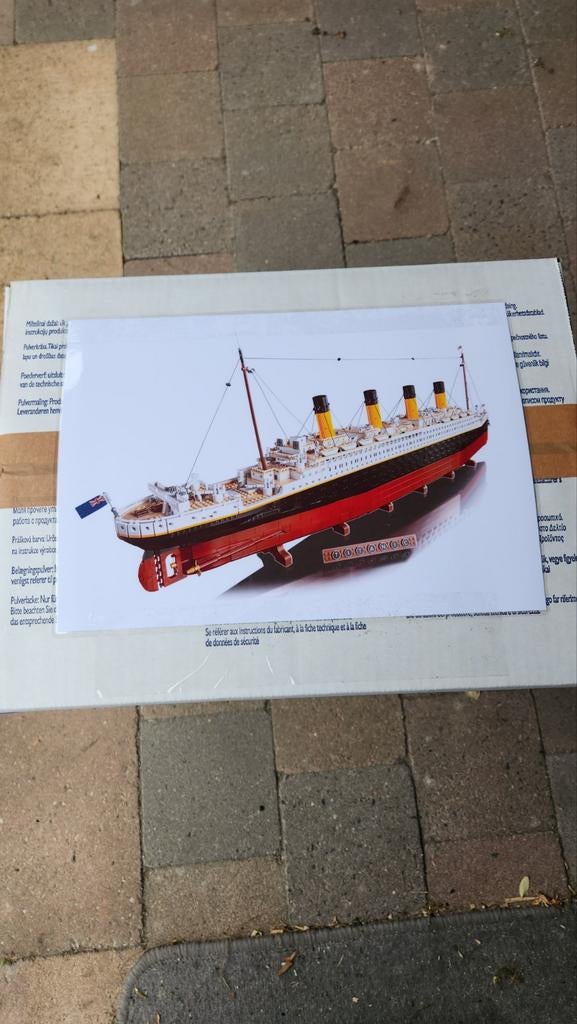 Titanic modelbouw, Hobby en Vrije tijd, Modelbouw | Boten en Schepen, Ophalen of Verzenden