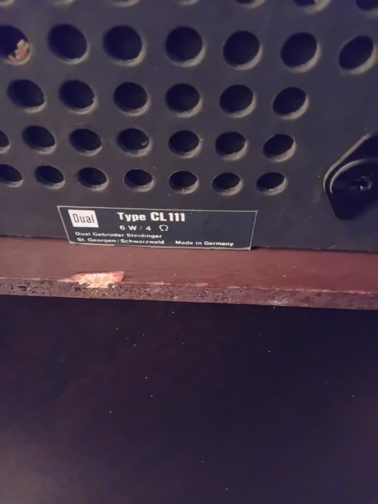 Dual CL 111 luidsprekers, Ophalen of Verzenden