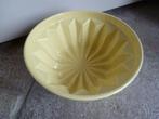 Fraaie puddingvorm in geel, Ophalen of Verzenden, Gebruikt