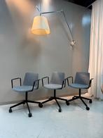 Set van 7 Ennea bureaustoelen - Grijs Spaans Design by, Huis en Inrichting, Bureaustoelen, Ophalen, Gebruikt, Grijs, Bureaustoel