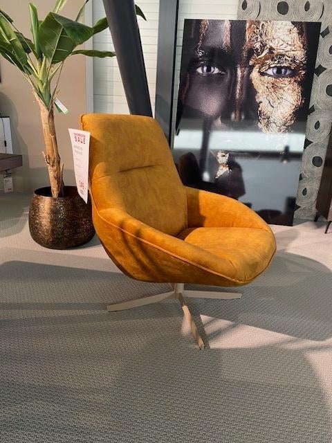 draai fauteuil, Ophalen, Nieuw, 75 tot 100 cm, Stof
