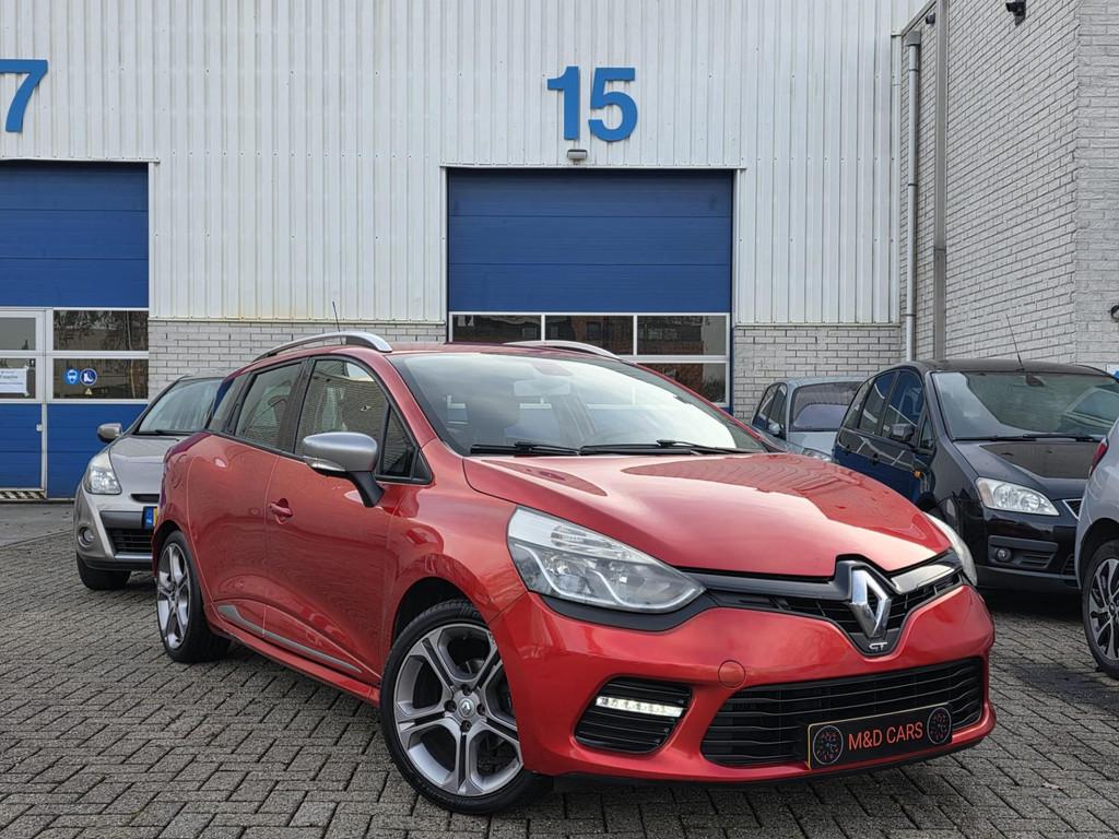 Renault Clio Estate 1.2 GT AUTOMAAT/AIRCO/NWE KETTING/ACHTER, Euro 5, Stof, Gebruikt, Zwart