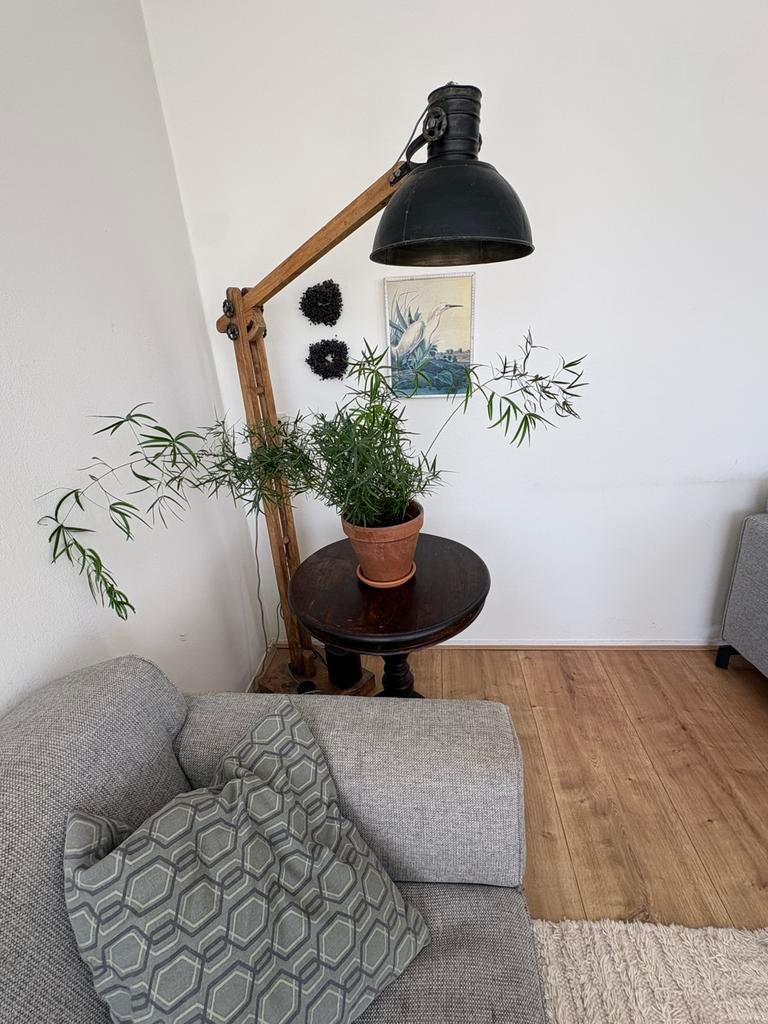Robuuste staande lamp