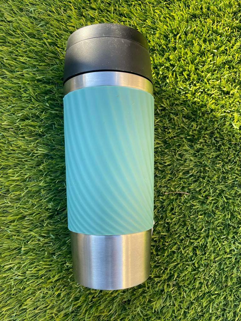 Emsa Travel Mug - Groen/RVS - Zo goed als nieuw, M, Ophalen of Verzenden, Zo goed als nieuw, M
