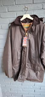 Heren waxjas bruin XL - Nieuw, Bruin, Ophalen of Verzenden, Game, Maat 56/58 (XL)
