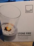 Tafelhaard bio ethanol Leeff Nieuw! VERKOCHT, Ophalen of Verzenden, Nieuw, Vrijstaande haard, Gelhaard