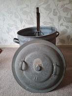 Metalen weckketel met deksel en thermometer, Ophalen