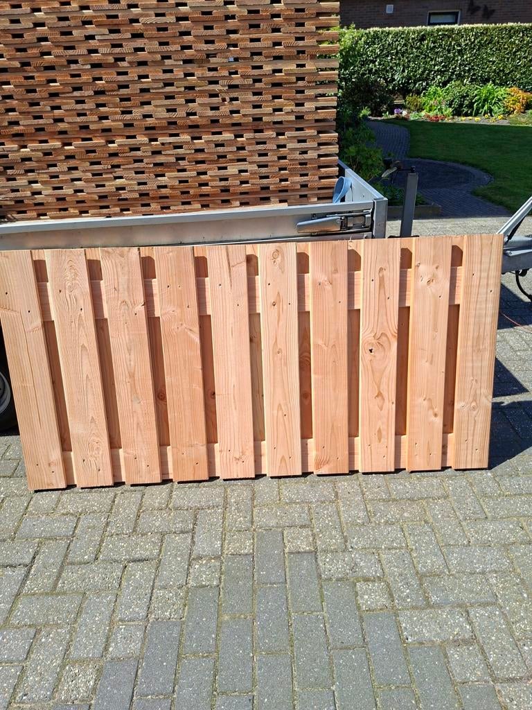 Douglas hekjes 90x180 - Luxe tuinafscheiding, Ophalen, 1 tot 2 meter, Minder dan 3 meter, Nieuw