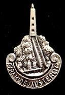 Pyramide van Austerlisz speld, Verzenden, Zo goed als nieuw, Stad of Land, Speldje of Pin