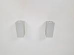 Set 2 aluminium Wandlamp PSM Lighting Duo W3082.14 LED, N, N, Ophalen of Verzenden, Zo goed als nieuw