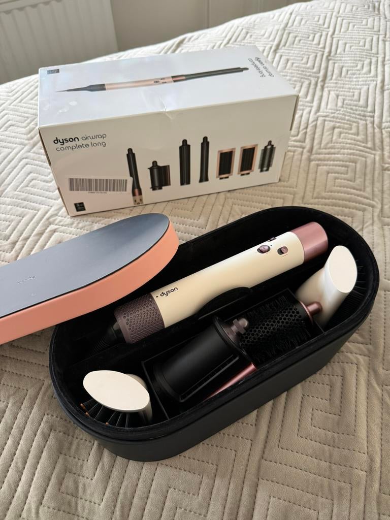Dyson Airwrap Complete Long, Ophalen of Verzenden, Zo goed als nieuw, Föhn of Haardroger