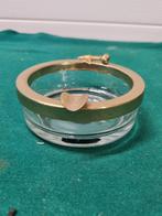 -	Asbak crystal shine 24k gold plated, Ophalen of Verzenden, 'T Olde Gre-j, Info@toldegrej.nl, Endepoelstraat 20f Didam