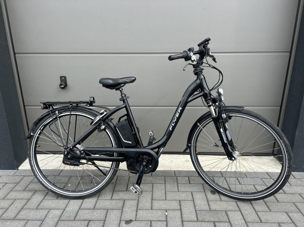 Flyer T8.1 Cruiser, M (50cm) Dames zwart 50cm 2019, Fietsen en Brommers, Elektrische fietsen, Overige merken, Gebruikt, -, - 0
-, NL