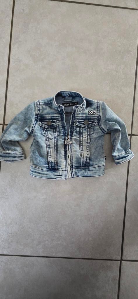 Baby spijkerjasje meisjes - baby blauw - maat 68, Kinderen en Baby's, Meisje, Ophalen of Verzenden, Zo goed als nieuw, BABY Blue
