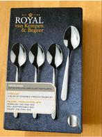 Royal van Kempen & Begeer Koffielepels - 4-delig, Huis en Inrichting, Keuken | Bestek, Nieuw, Ophalen of Verzenden, Rvs of Chroom