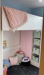 Ikea Smastad hoogslaper (wit/roze), Ophalen of Verzenden, Gebruikt, Hoogslaper