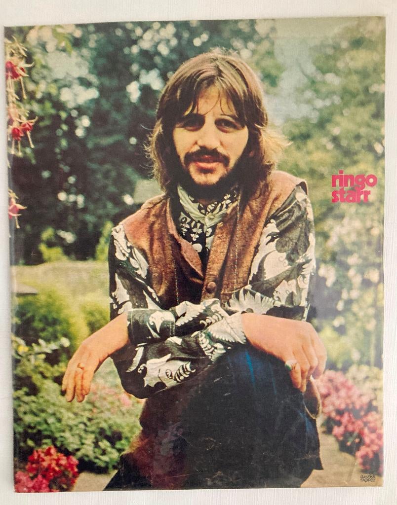 Poster Ringo Starr uit de Muziek Expres c. 1970, Boeken, Gelezen, Verzenden, Artiest, Zie beschrijving