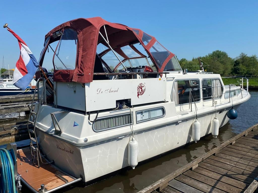 Neptunus 107, Watersport en Boten, Motorboten en Motorjachten, Ophalen, Polyester, Diesel, 50 pk of meer