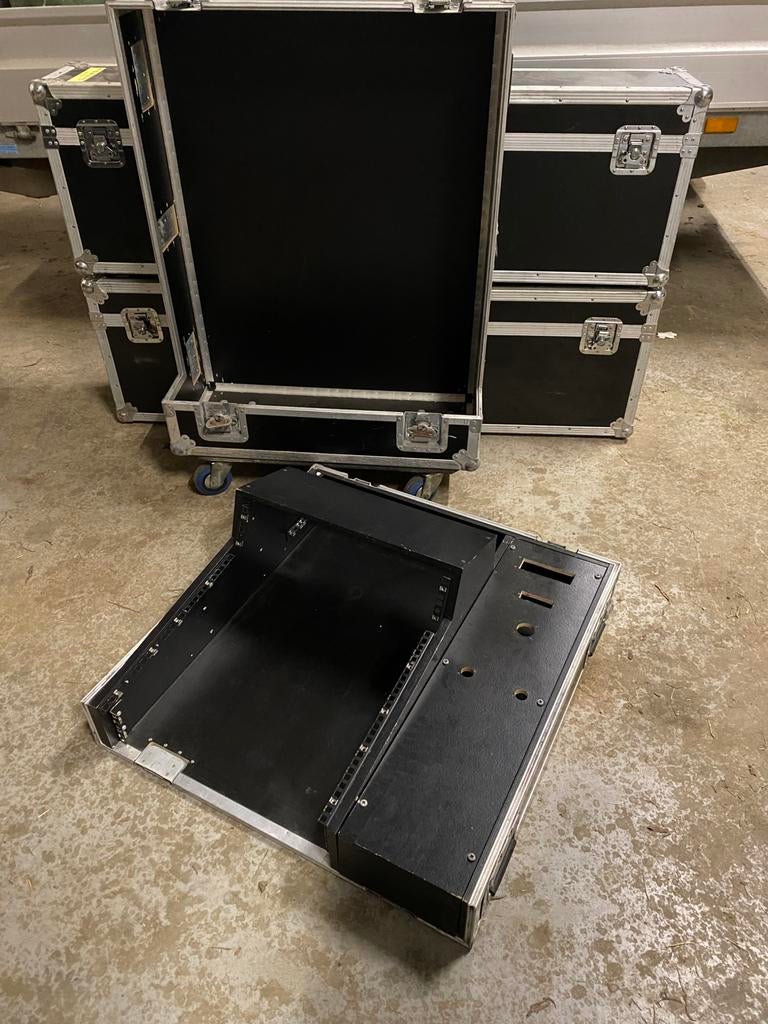 19 inch flightcase met doghouse (professioneel), Muziek en Instrumenten, Behuizingen en Koffers, Ophalen, Gebruikt, Overige instrumenten