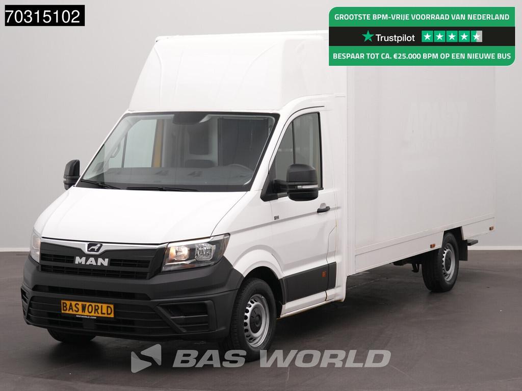 MAN TGE 3.100 Bakwagen Verkoopwagen Foodtruck Meubelbak Koff, Auto's, Bestelauto's, Stof, Gebruikt, Euro 6, 4 cilinders