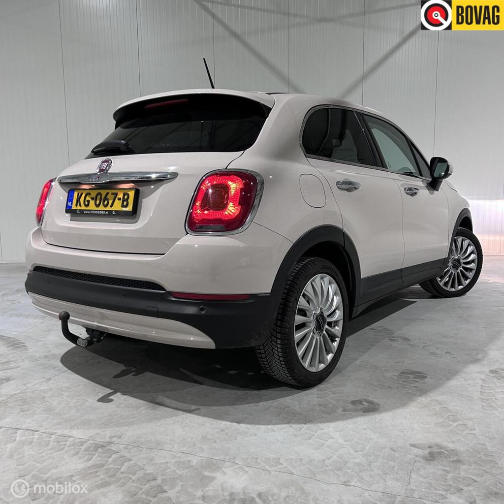 Fiat 500 X 1.4 Turbo MultiAir Lounge, Auto's, Fiat, 4 cilinders, Bruin, 500X, 49 €/maand