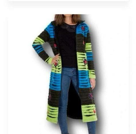 Lang Coline Nepal vest kaki maat M . NIEUW, Ophalen of Verzenden, Zo goed als nieuw, Maat 38/40 (M), Overige kleuren