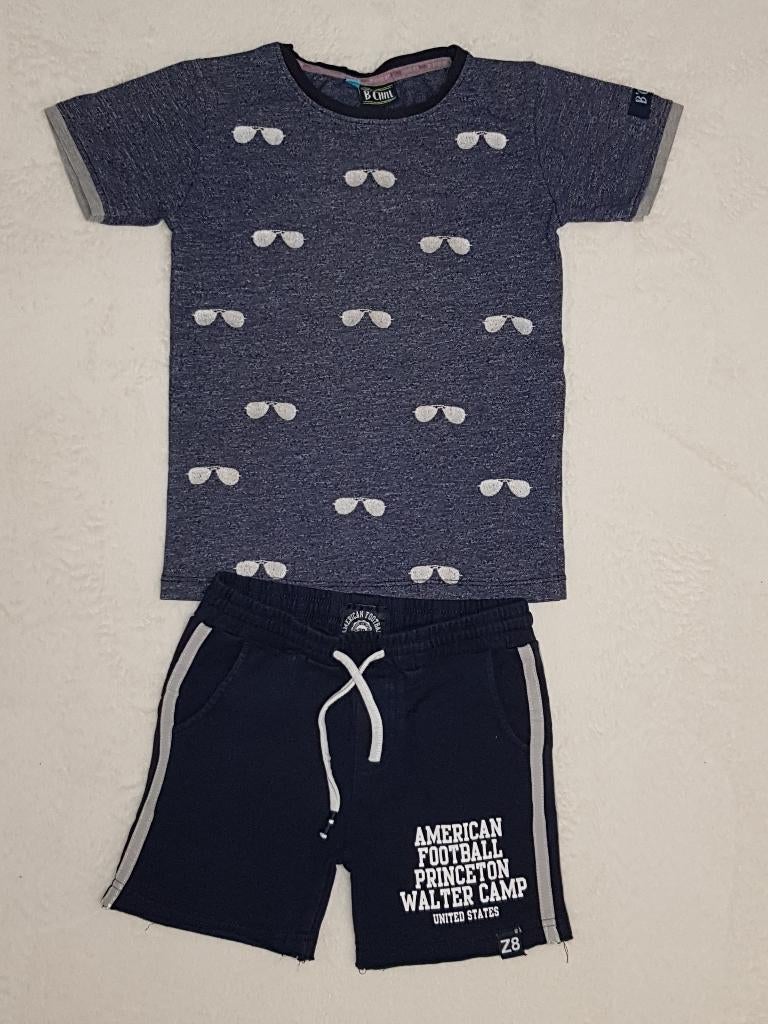 Geweldig B'chill shirt met zonnebrillen mt 104-110., B'Chill, Verzenden, Zo goed als nieuw, Shirt of Longsleeve