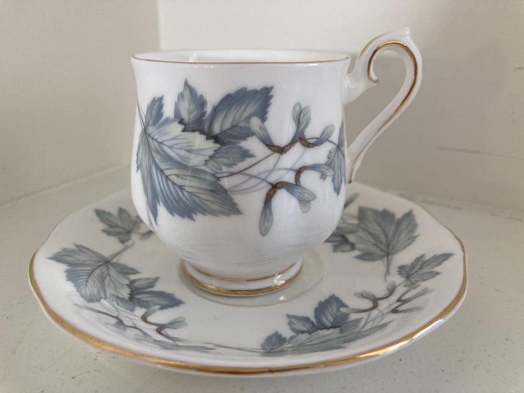 Kop en schotel Silver Maple - Royal Albert, Ophalen of Verzenden