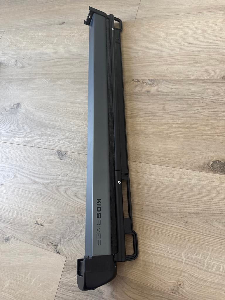 Oprolbaar traphekje Europe Baby Kids River Zwart, Ophalen, Gebruikt, Overige materialen, Oprolhekje