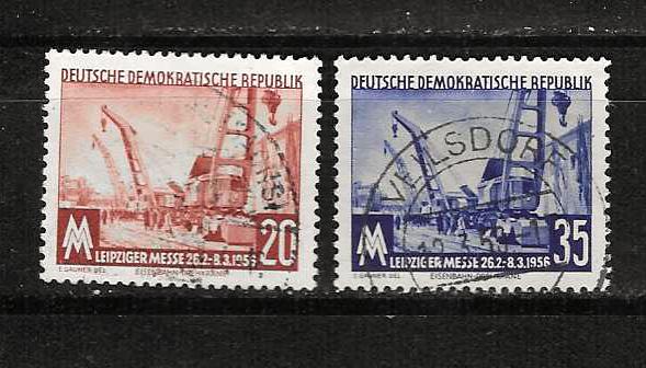 DDR 518-519, Postzegels en Munten, Postzegels | Europa | Duitsland, Ophalen of Verzenden, DDR, Gestempeld