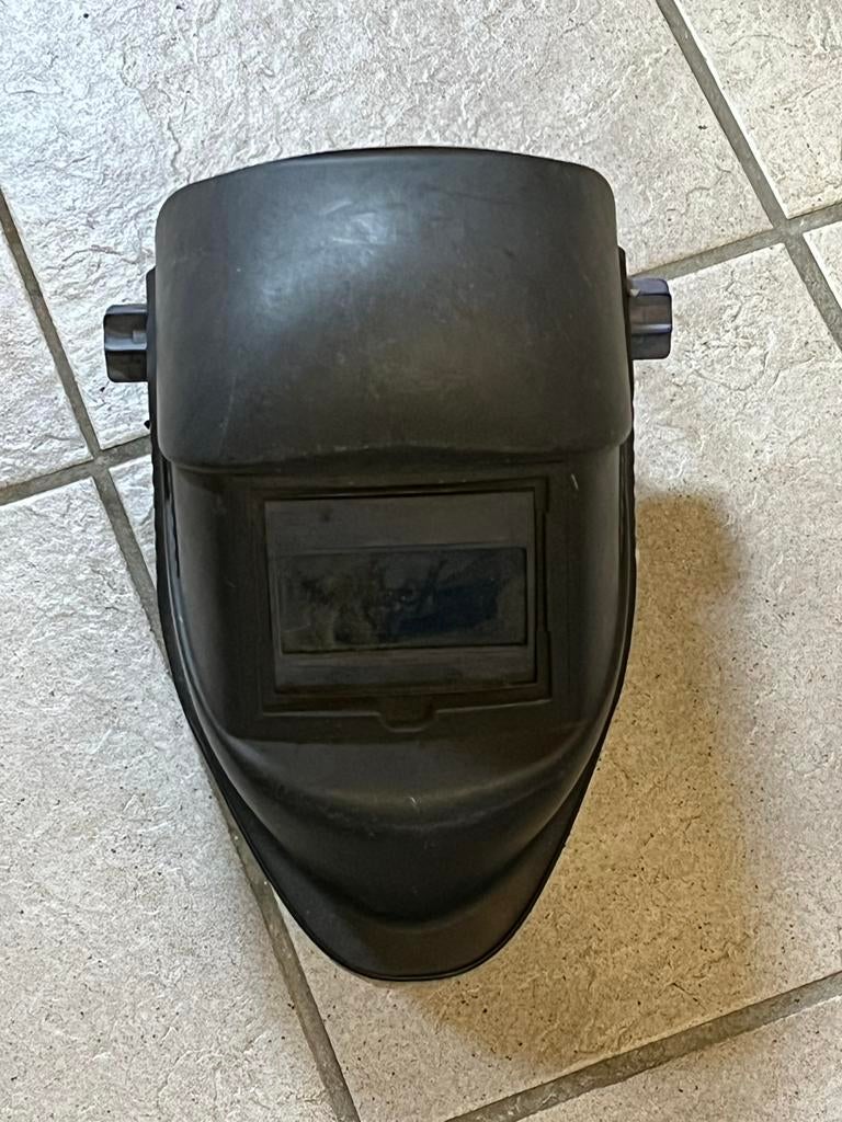 Lashelm en elektroden, aangebroken set, Doe-het-zelf en Verbouw, Laskappen, Lasfilter, Ophalen of Verzenden, Gebruikt