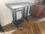 Vintage Singer Naaitafel - Decoratief Onderstel, Verzenden