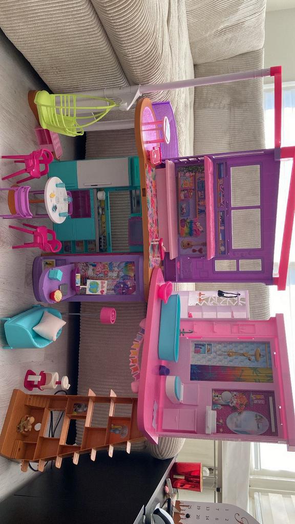 Barbie dream house, Ophalen of Verzenden, Zo goed als nieuw, Poppenhuis