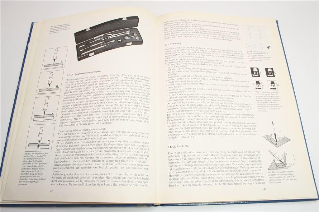 Handboek voor de Zeefdruk — Standaardwerk Grafische Techniek, Boeken, Ophalen of Verzenden, Gelezen, Overige onderwerpen