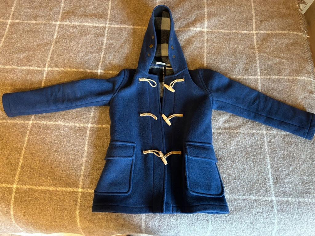 Partridge duffelcoat maat 38, Ophalen, Gedragen, Maat 38/40 (M), Blauw