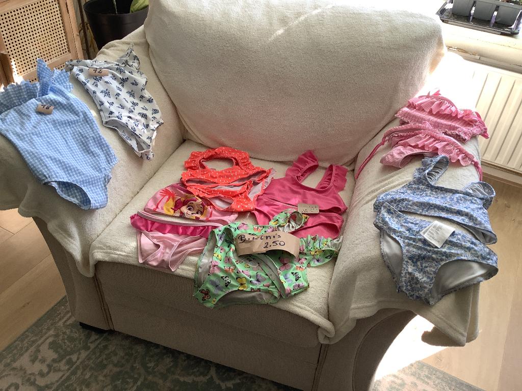 Bikini’s + badpakjes, Ophalen, Maat 116, Bikiniset, Meisje