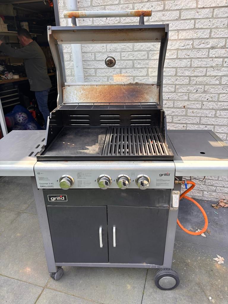 Grillz Gourmet 3-AC Gasbarbecue - Gebruikt, Ophalen of Verzenden, Gebruikt
