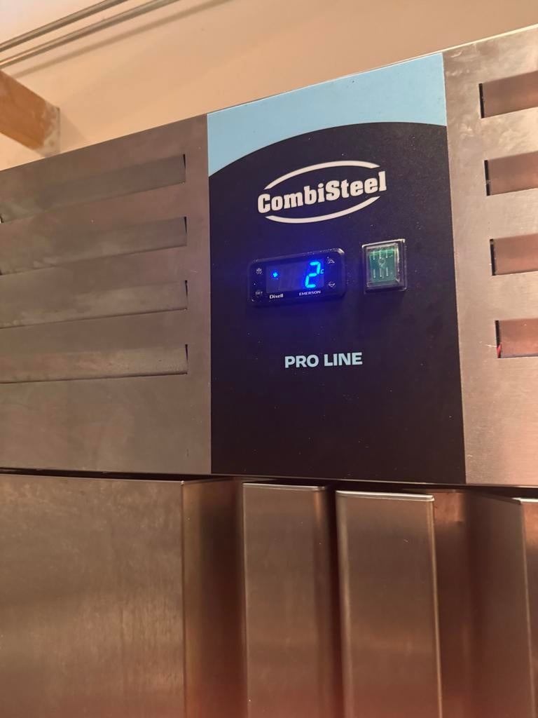 Combisteel Pro Line 2-deurs Koelkast - Professioneel, Ophalen, 200 liter of meer, 60 cm of meer, 160 cm of meer