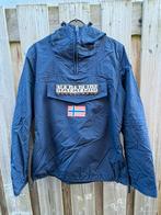 Napapijri zomerjas xs/s, Kleding | Heren, Jassen | Zomer, Ophalen of Verzenden, Gedragen, Maat 46 (S) of kleiner, Blauw